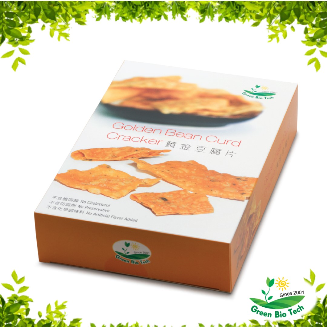 Golden Bean Curd Cracker | 黄金豆腐片 160g