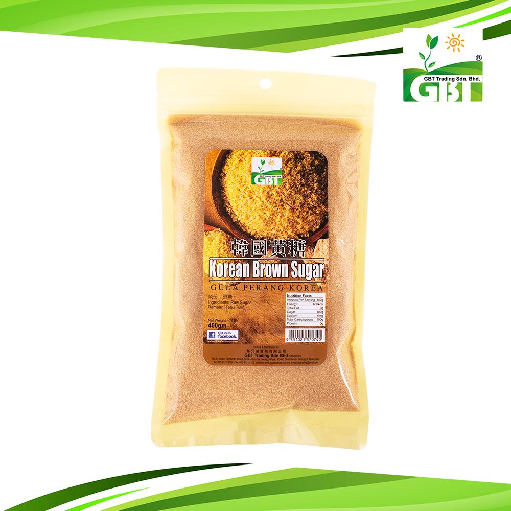 GBT Korean Brown Sugar | 韩国黄糖 400g 1 GBT Korean Brown Sugar | 韩国黄糖 400g