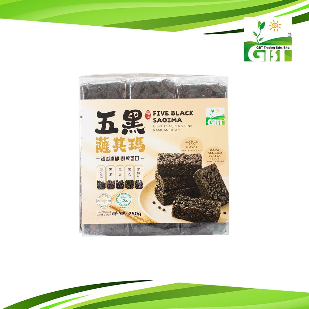 GBT FIve Black Saqima | 五黑沙其马 250g 1 GBT FIve Black Saqima | 五黑沙其马 250g