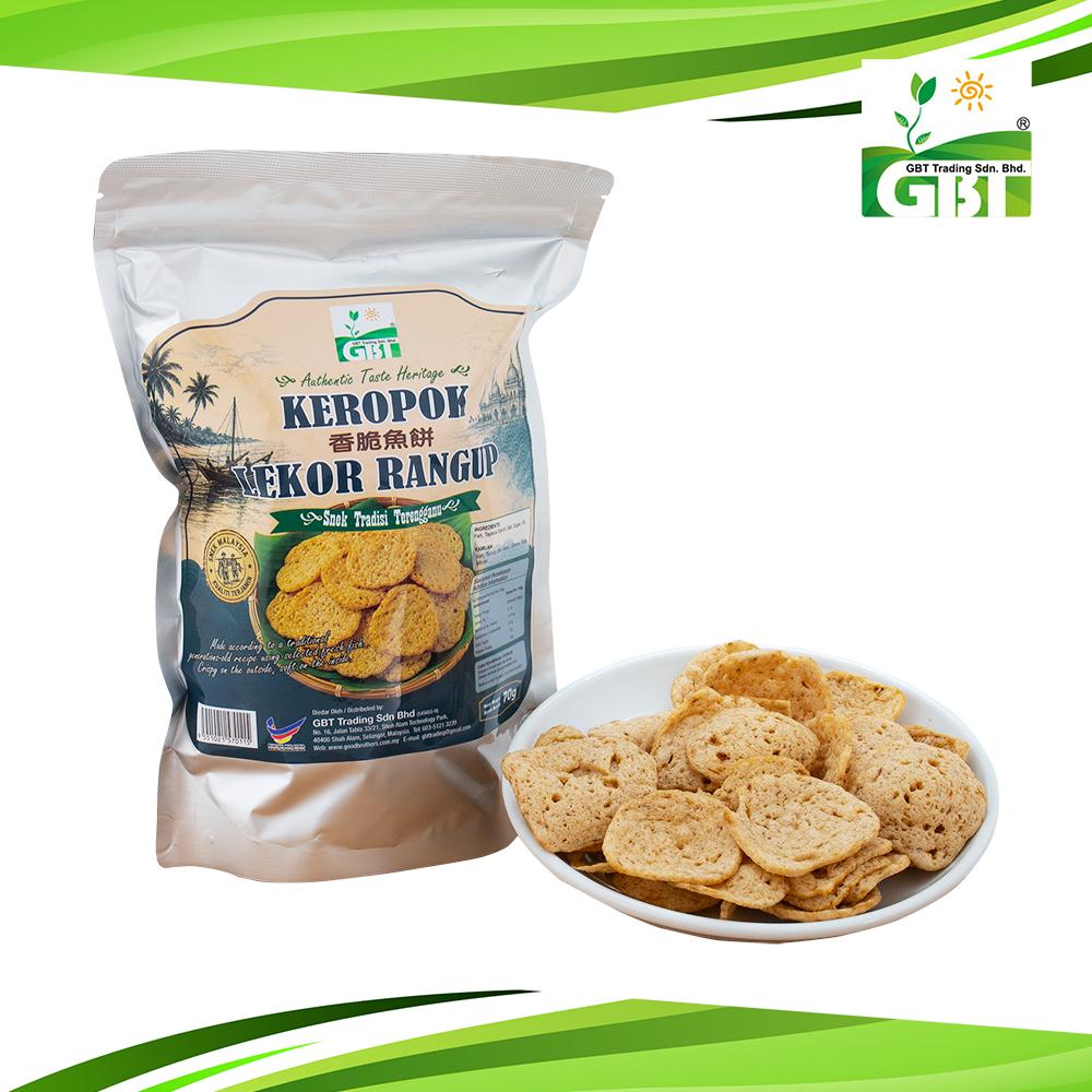 GBT Keropok Lekor Rangup 香脆鱼饼 70g 1 GBT Keropok Lekor Rangup 香脆鱼饼 70g